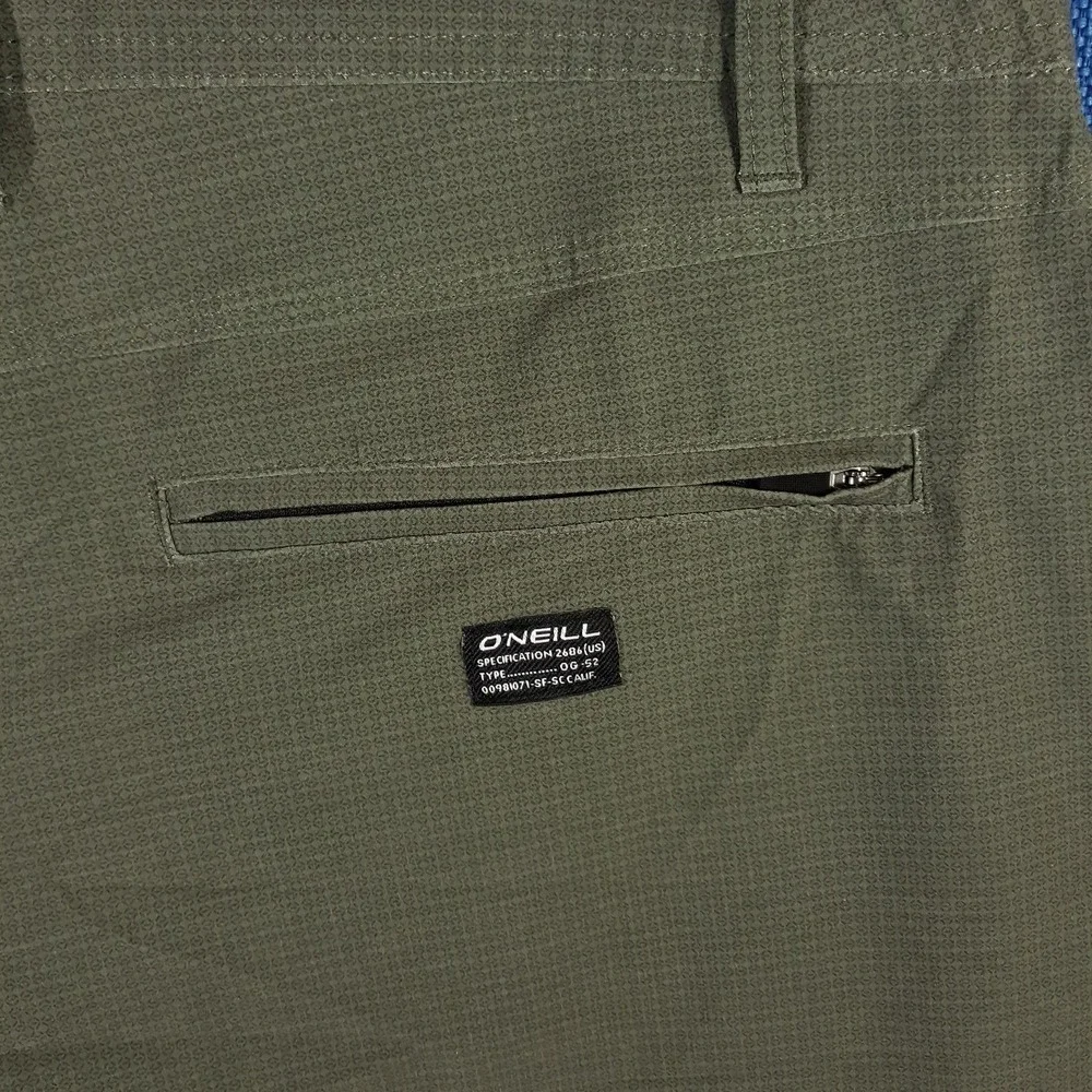 O'Neill Shorts Mens 34 x 10 Southport Hybrid Green Outdoor Stretch NEW